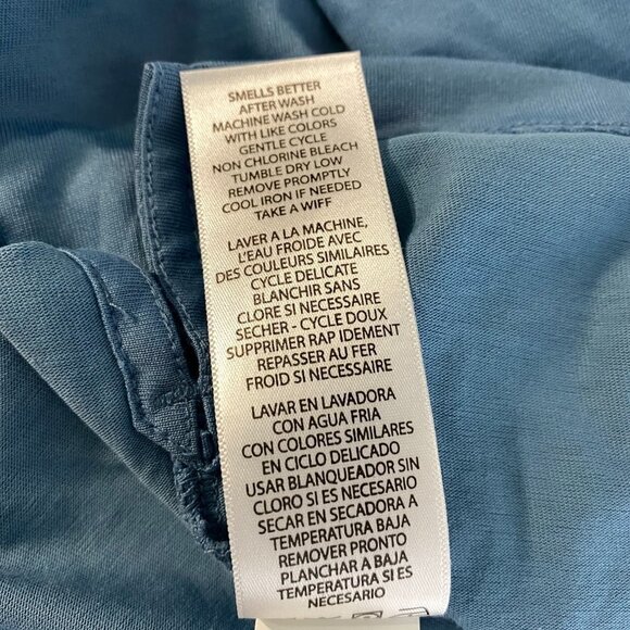 Travis Mathew Golf‎ Polo Shirt Short Sleeve Blue Pi - Picture 6 of 6